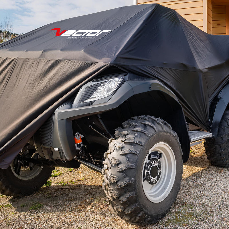 VECTOR COVER ATV OUTDOOR BLK, XL