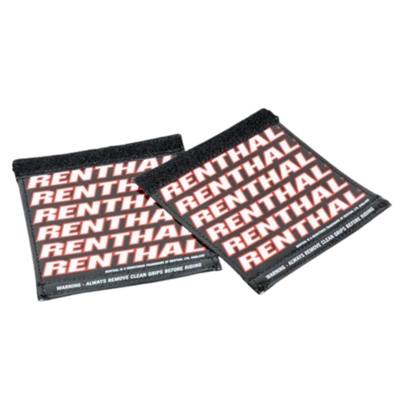 RENTHAL Grip Protector Clean Grips - Black/Red