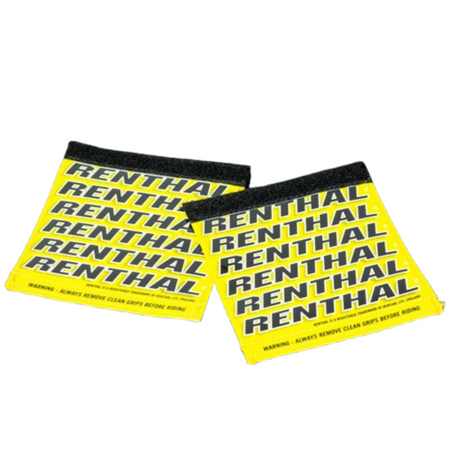 RENTHAL Grip Protector Clean Grips - Yellow/Black