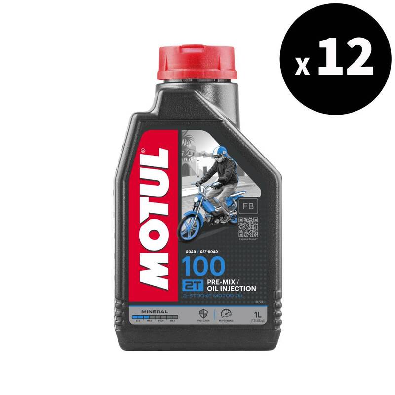 MOTUL 100 2T Motomix Motor Oil - 1L x12