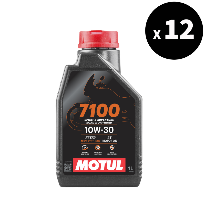 MOTUL 7100 4T Motor Oil - 10W30 1L x12