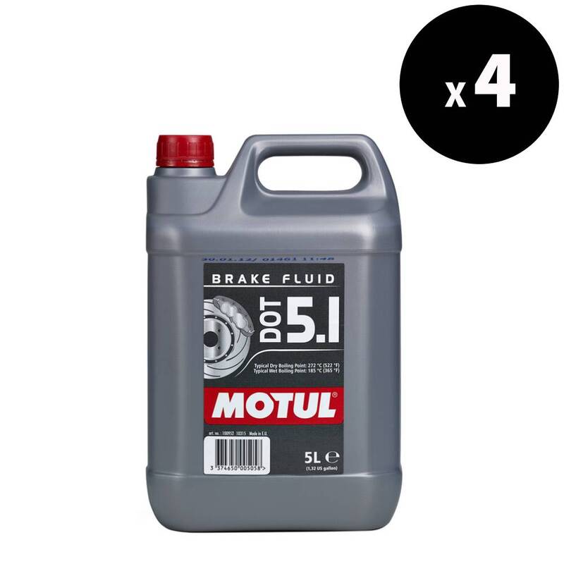 MOTUL DOT 5.1 Brake Fluid - 5L x4