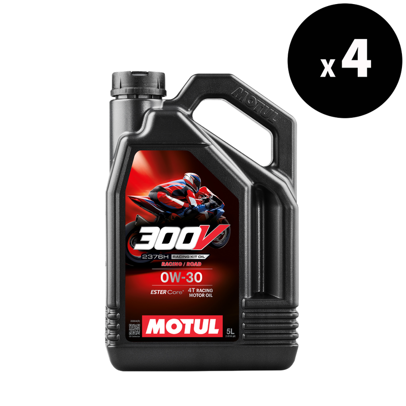 MOTUL Oil-Kit 3V Factory Line Racing Kit Oil 2376H W-3 4T x4