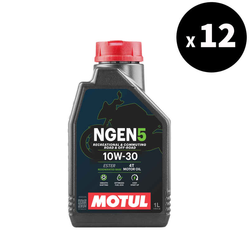 MOTUL NGEN 5 4T Motor Oil - 10W-30 1L x12