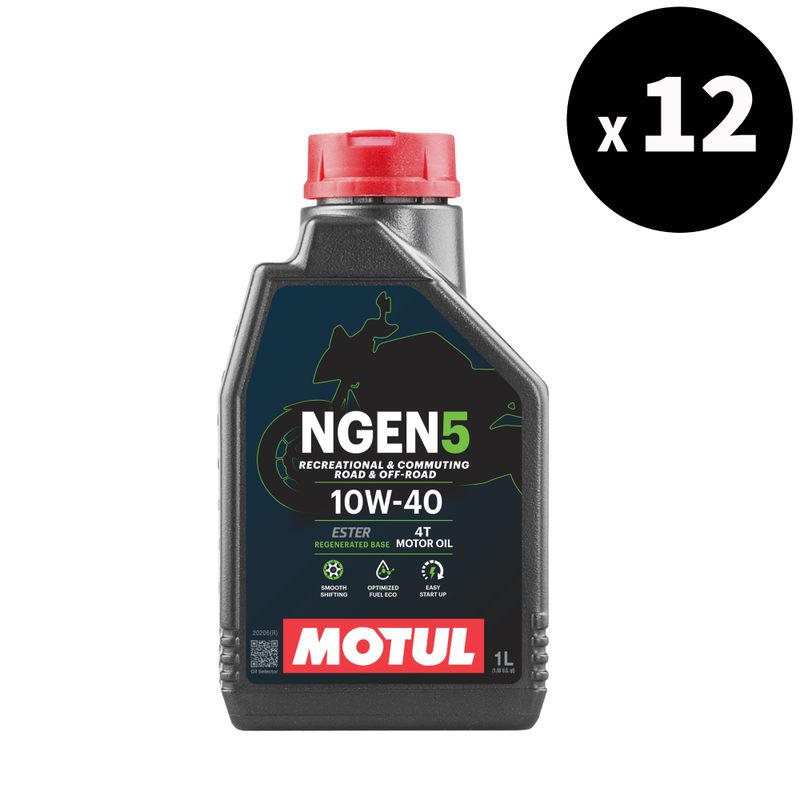 MOTUL NGEN 5 4T Motor Oil - 10W-40 1L x12