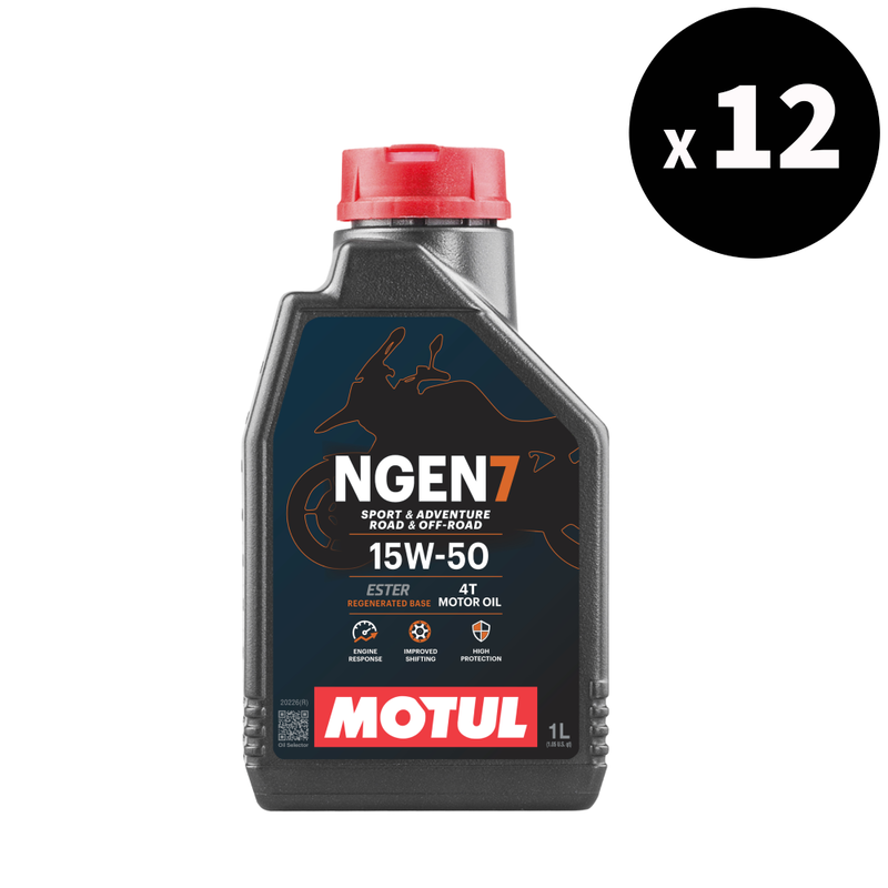 MOTUL NGEN 7 4T Motor Oil - 15W-50 1L x12