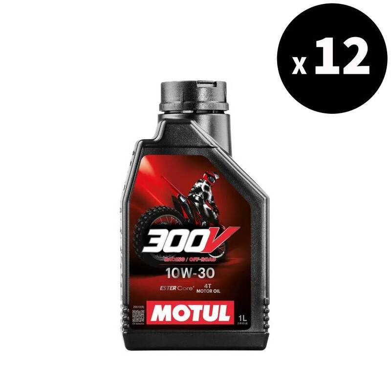 MOTUL 300V Factory Line Off Road Racing 4T Motor Oil - 10W30 1L x12