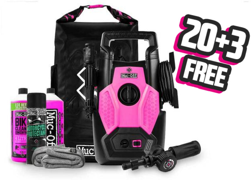MUC-OFF Pressure Washer Motorcycle Kit - Pack 20 pcs + 3 FREE
