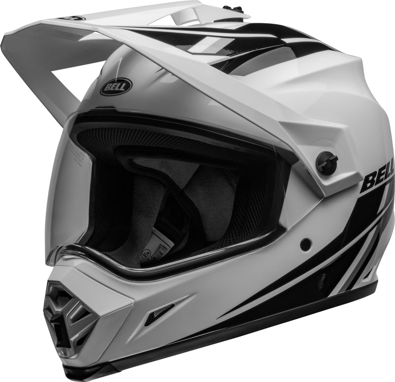 BELL MX-9 Adventure MIPS Helmet - Alpine Gloss White/Black