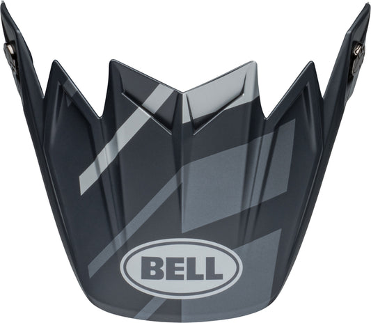 BELL Moto-9S Flex Peak - Banshee Satin Black/Silver
