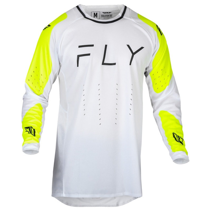 FLY RACING Evolution DST Jersey - White/Hi-Vis
