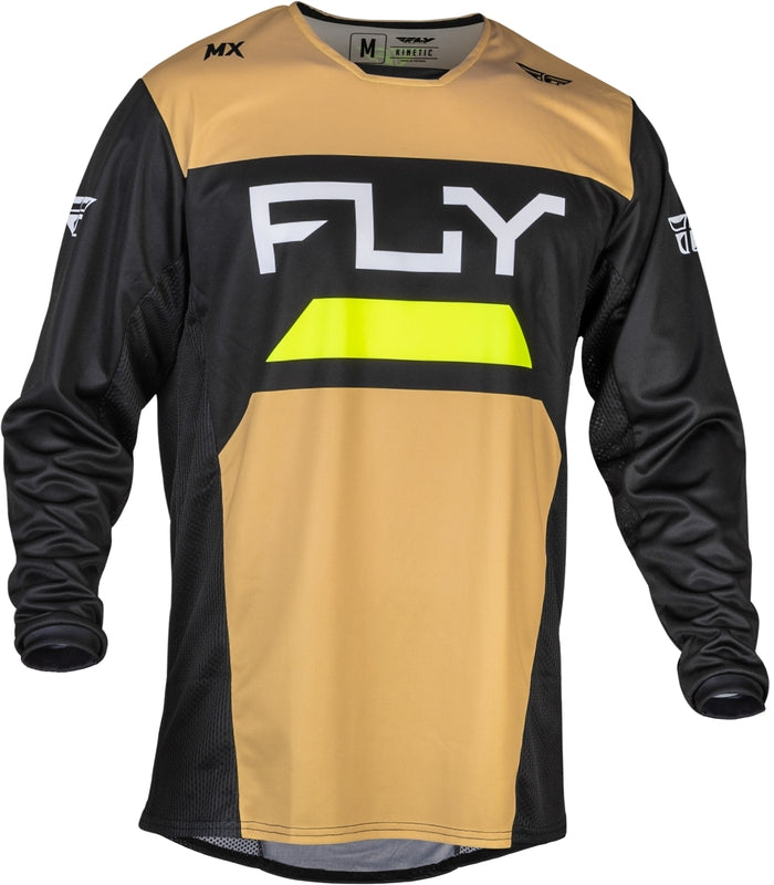 FLY RACING Kinetic Reload Jersey - Khaki/Black/Hi-Vis