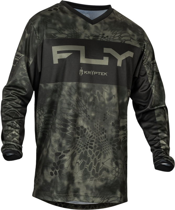 FLY RACING F-16 Kryptec S.E. Jersey - Moss Grey/Black