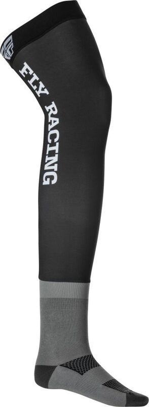 FLY RACING Knee Brace Socks - Grey