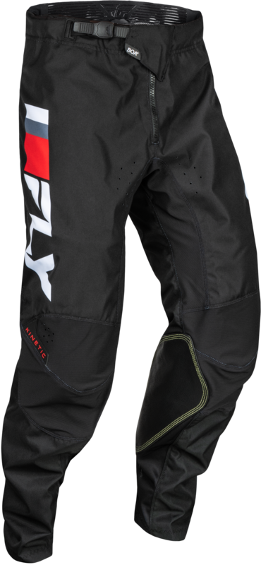 FLY RACING Kinetic Prix Youth Pants - Red/Grey/White