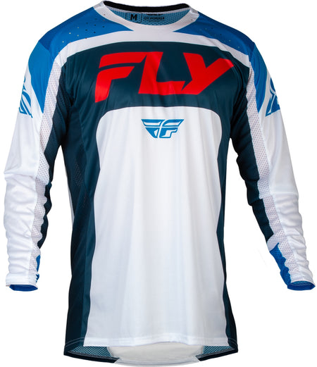 FLY RACING Lite Jersey - Red/White/Navy