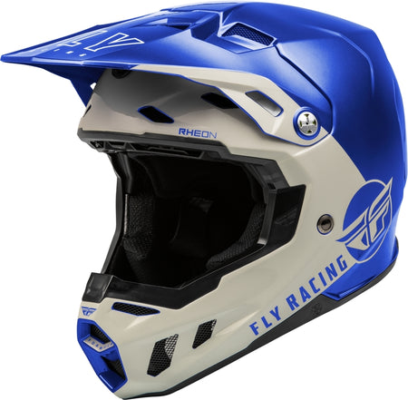 FLY RACING Formula CC Centrum Helmet - Metallic Blue/Light Grey