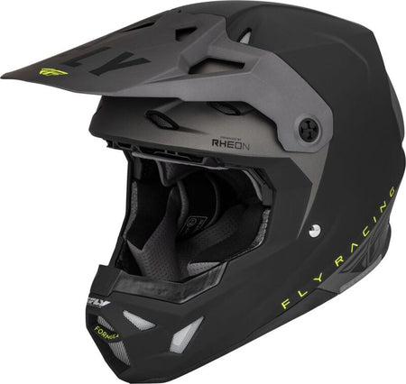 FLY RACING Formula CP Slant Helmet Matte Black/Grey/Hi-Vis XL