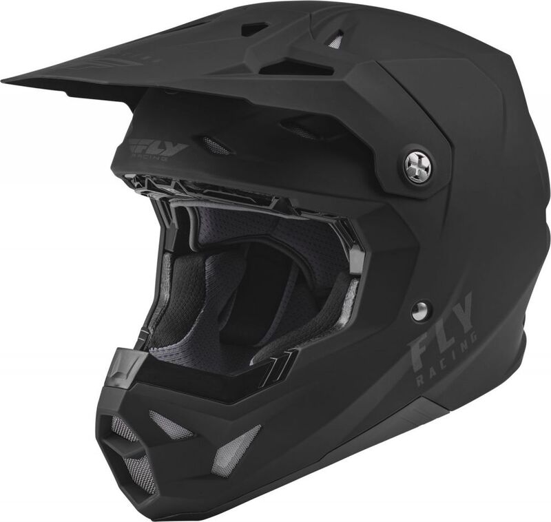 FLY RACING Formula CP Solid Youth Helmet - Matte Black