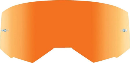 FLY RACING Goggle Single Lens with Post - Orange