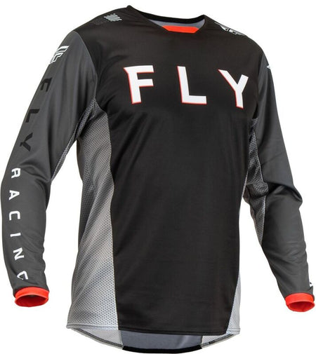 FLY RACING Kinetic Kore Jersey Black/Grey Md