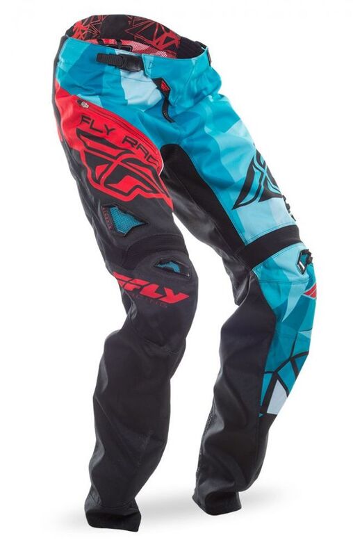FLY RACING FLY RACING Crux Pants Dark Teal/Red Sz 30