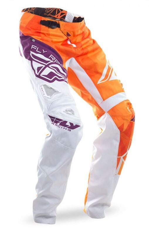 FLY RACING FLY RACING Crux Pants Orange/White/Burgandy Sz 28