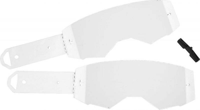 FLY RACING Goggle Laminate Tear-Offs - 2x7 with perimeter seal