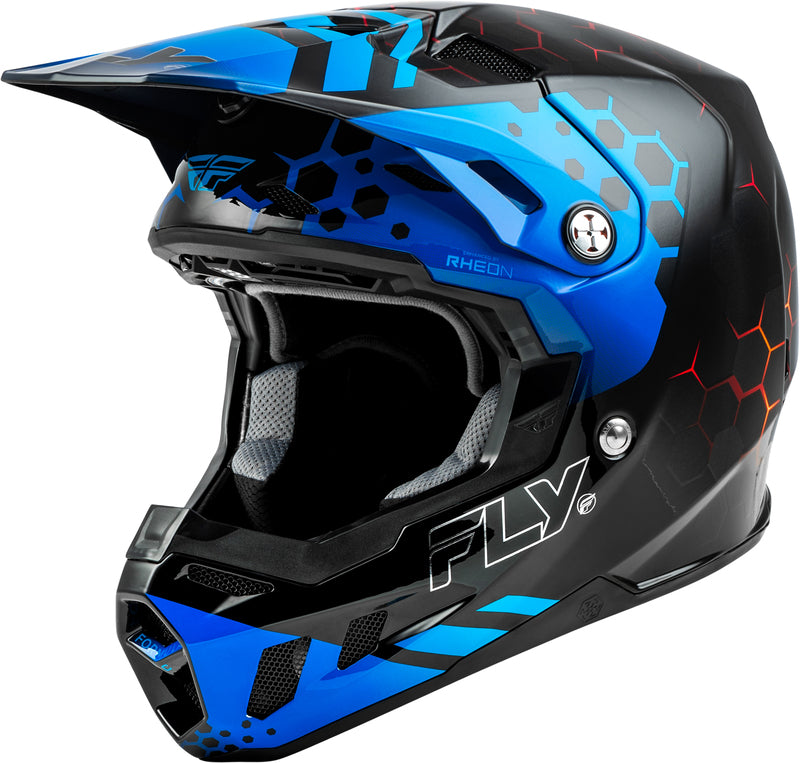 FLY RACING Formula CC Tektonic Helmet - Black/Blue/Red