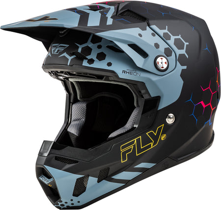 FLY RACING Formula CC Tektonic Helmet - Matte Black/Slate