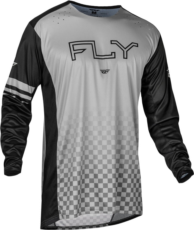 FLY RACING Rayce Bicycle Jersey - Grey/Black