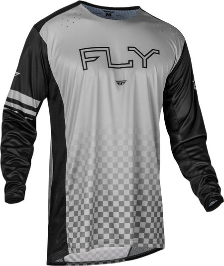 FLY RACING Rayce Bicycle Jersey - Grey/Black