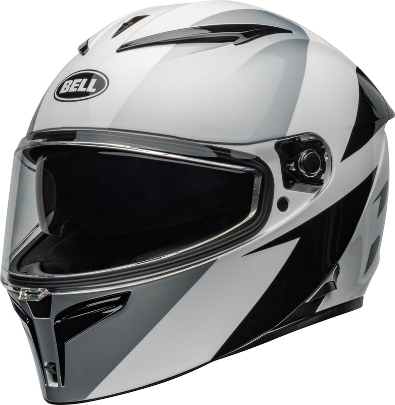 BELL Lithium Helmet - Shear Gloss Silver/White