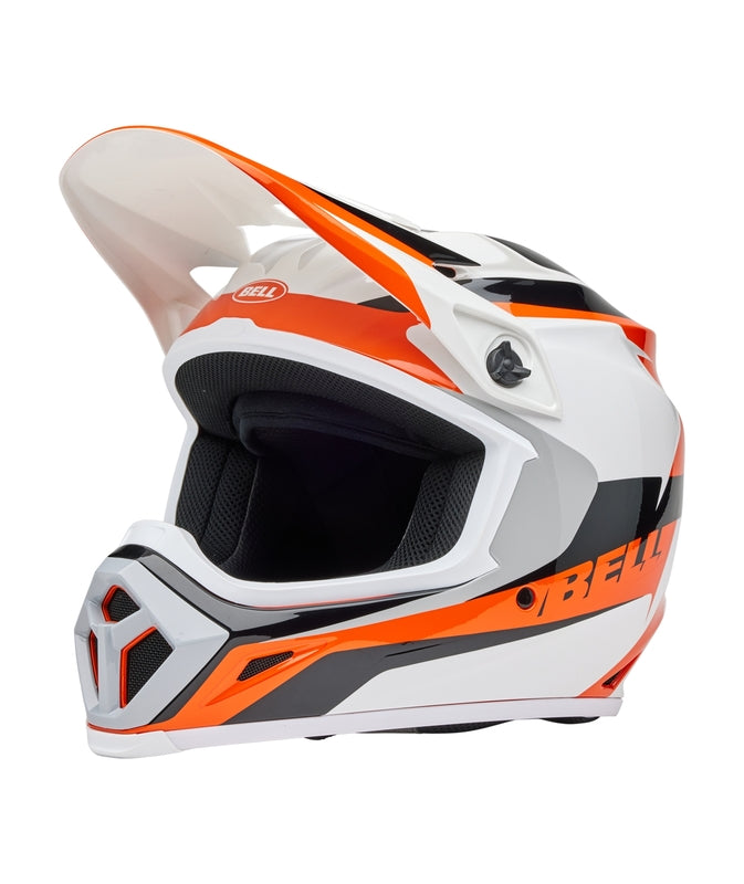 BELL MX-9 Mips Helmet - Rift Gloss Orange/White