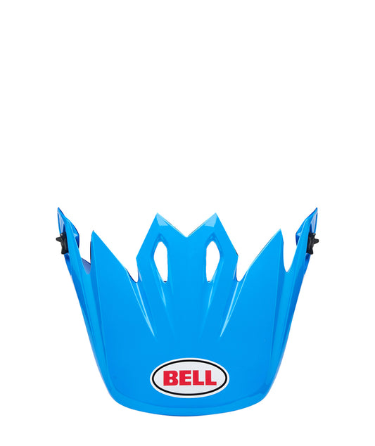 BELL MX-9 Mips Peak - Jackal Blue/Hi-Viz Yellow