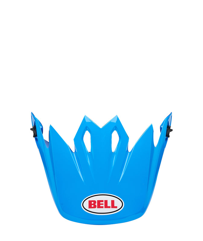 BELL MX-9 Mips Peak - Jackal Blue/Hi-Viz Yellow
