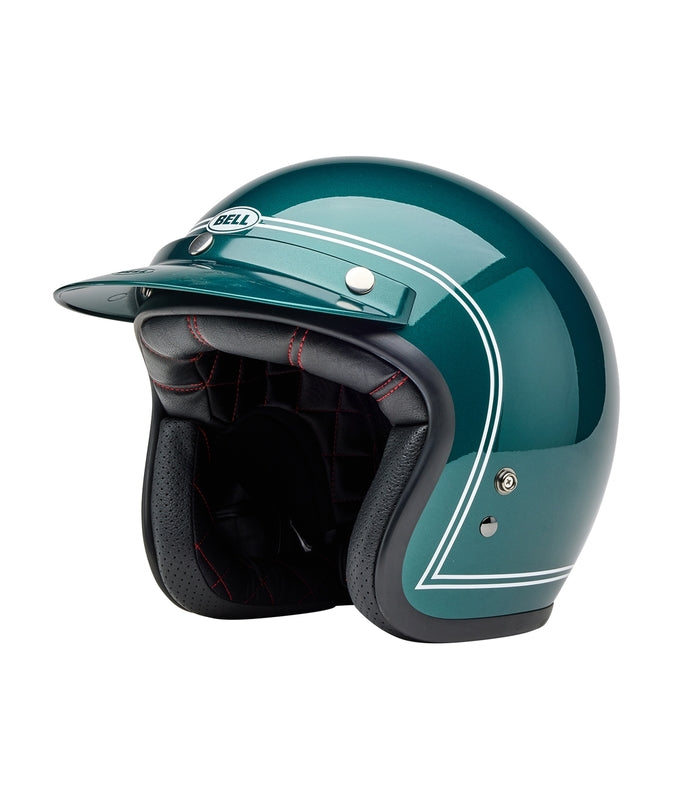 BELL Custom 500 Helmet - Steve McQueen Riverside Metallic Green