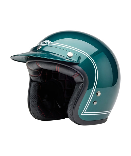BELL Custom 500 Helmet - Steve McQueen Riverside Metallic Green
