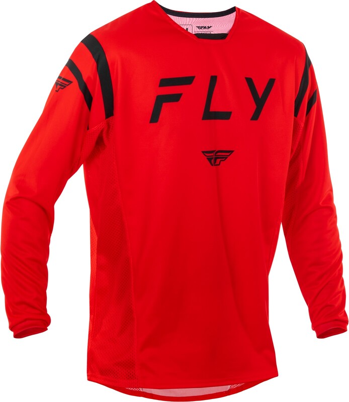 FLY RACING Kinetic Center Jersey - Red/Black