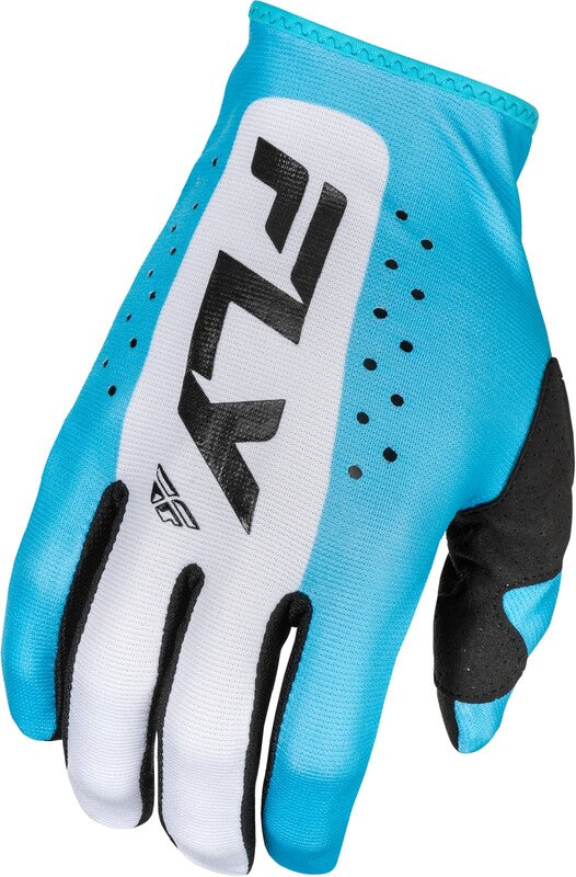 FLY RACING Lite Gloves - Blue/White/Black
