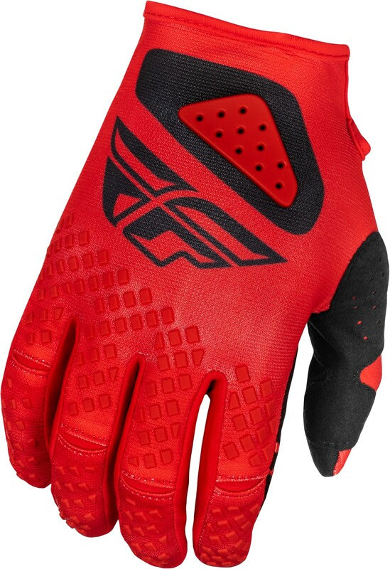 FLY RACING Kinetic Center Gloves - Red/Black