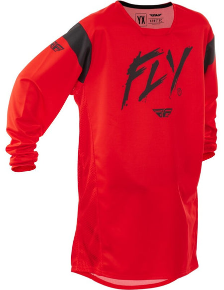 FLY RACING Kinetic Stoke Youth Jersey - Red/Black