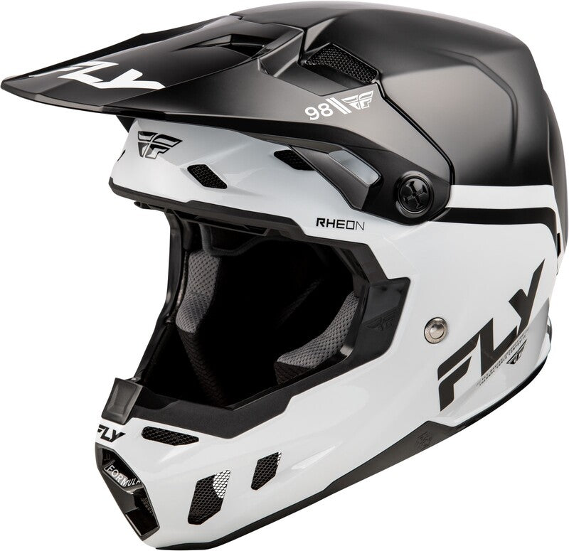 FLY RACING Formula CC Objective Helmet - Black/White