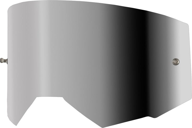 FLY RACING Goggle Single Lens with Post - Grey Mirror/Smoke