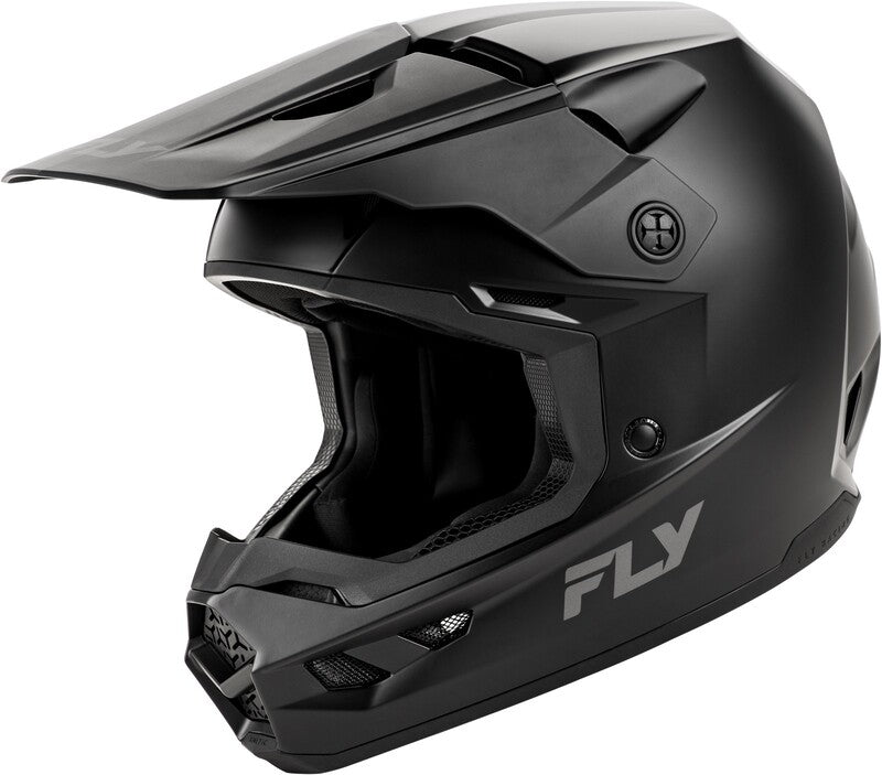 FLY RACING Kinetic Solid Helmet - Matte Black