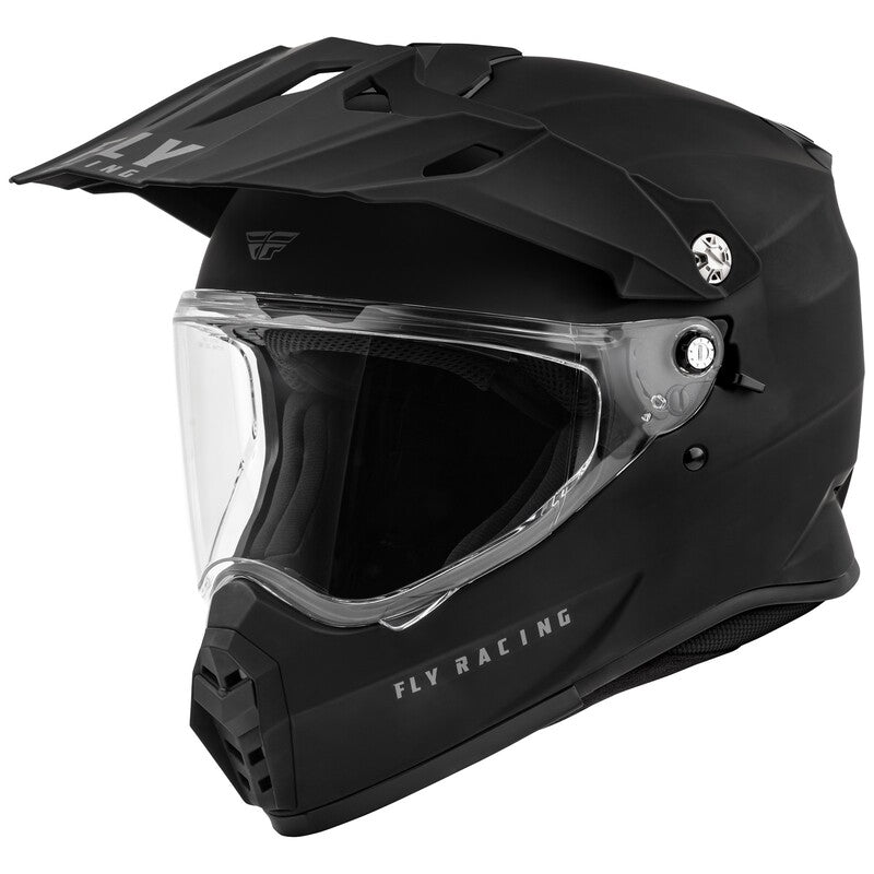 FLY RACING Trekker Solid Helmet - Matte Black
