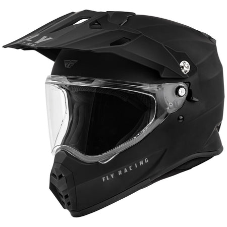 FLY RACING Trekker Solid Helmet - Matte Black