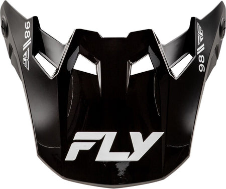 FLY RACING Formula CC Objective Peak - Black/White