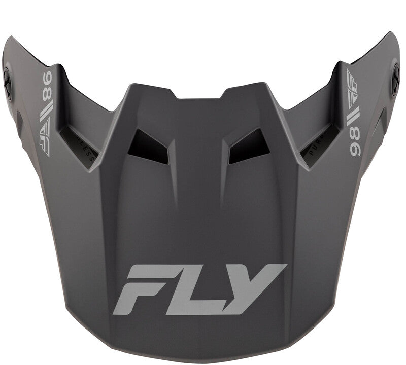 FLY RACING Formula CC Objective Peak - Matte Black/Grey