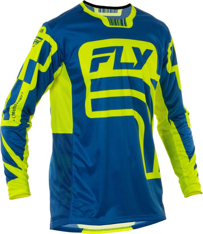 FLY RACING Lite L.E. Lancer Jersey - Navy/Hi-Vis